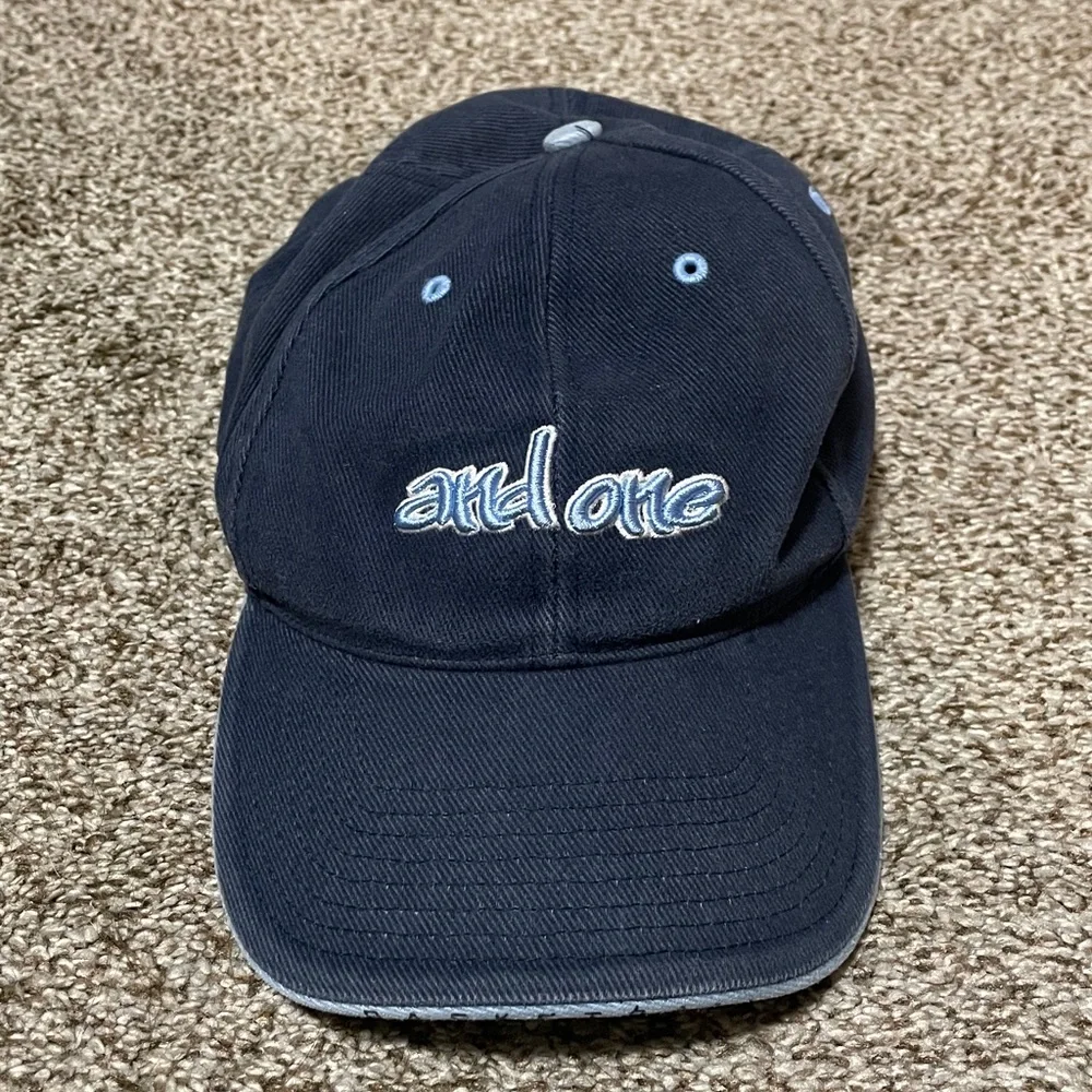 And One Navy Blue Cap with Embroidered Logo